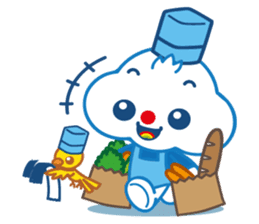 Pui Pui sky sticker #2855226