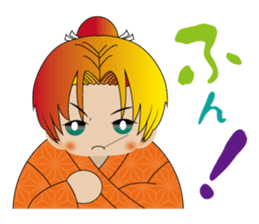 the village of a wind "Kazenosuke" sticker #2855462