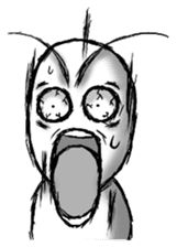 Exaggerated Sticker sticker #2855532