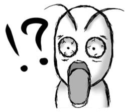 Exaggerated Sticker sticker #2855534