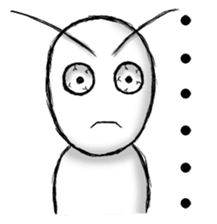 Exaggerated Sticker sticker #2855556