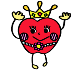 Cheerful Ms.apple sticker #2856142