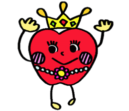 Cheerful Ms.apple sticker #2856142