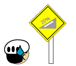 Cyclist sticker #2856738
