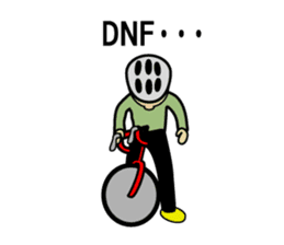 Cyclist sticker #2856739