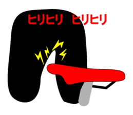 Cyclist sticker #2856740