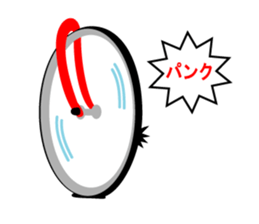 Cyclist sticker #2856741