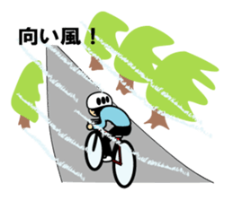 Cyclist sticker #2856745