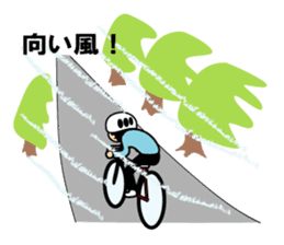 Cyclist sticker #2856745