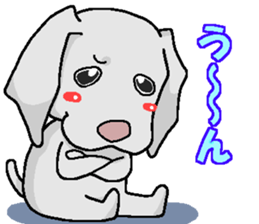 LOVEWeimaraner sticker #2857005