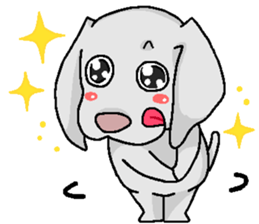 LOVEWeimaraner sticker #2857010