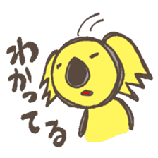 A usual koala sticker #2857805