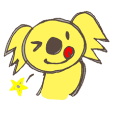 A usual koala sticker #2857807