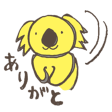 A usual koala sticker #2857820