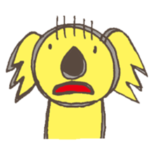 A usual koala sticker #2857824