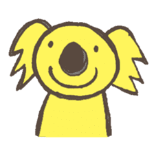 A usual koala sticker #2857840