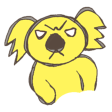 A usual koala sticker #2857841