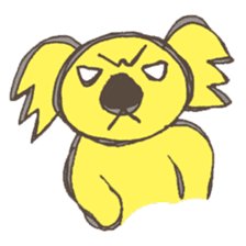 A usual koala sticker #2857841