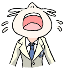 A goody boy AKI and friends sticker #2857844