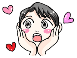 A goody boy AKI and friends sticker #2857845