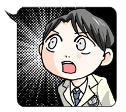 A goody boy AKI and friends sticker #2857846