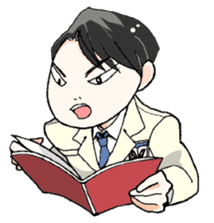 A goody boy AKI and friends sticker #2857853