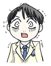 A goody boy AKI and friends sticker #2857858