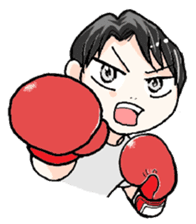 A goody boy AKI and friends sticker #2857860