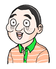 A goody boy AKI and friends sticker #2857863