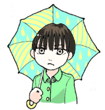 A goody boy AKI and friends sticker #2857876