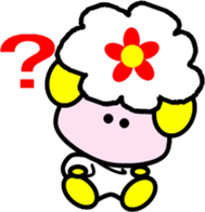 Kawaii sheep of 4 animals sticker #2858128