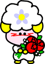 Kawaii sheep of 4 animals sticker #2858132