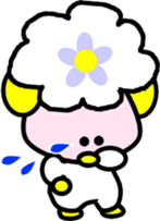 Kawaii sheep of 4 animals sticker #2858133
