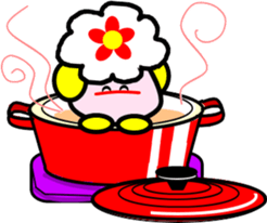 Kawaii sheep of 4 animals sticker #2858137