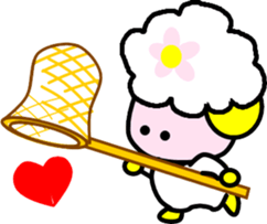 Kawaii sheep of 4 animals sticker #2858157