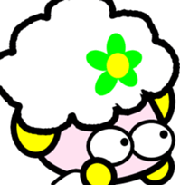 Kawaii sheep of 4 animals sticker #2858158