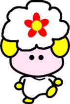 Kawaii sheep of 4 animals sticker #2858162