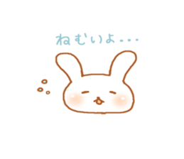 Rabbit cat Sticker sticker #2858248