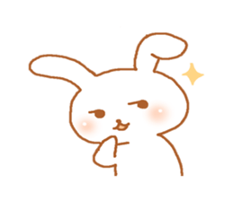 Rabbit cat Sticker sticker #2858250