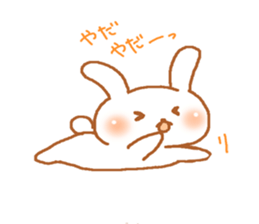 Rabbit cat Sticker sticker #2858274