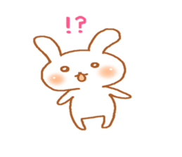 Rabbit cat Sticker sticker #2858275