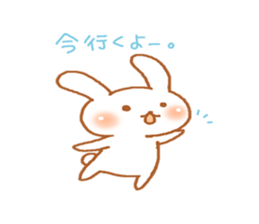 Rabbit cat Sticker sticker #2858280