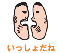 HENGAO by KURODA sticker #2858815