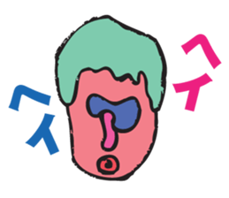 HENGAO by KURODA sticker #2858842