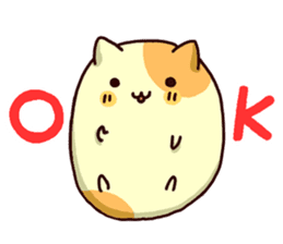 Japanese Sweets Cat (English Language) sticker #2858843