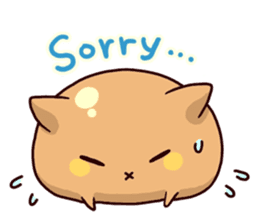 Japanese Sweets Cat (English Language) sticker #2858848