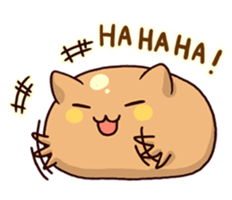 Japanese Sweets Cat (English Language) sticker #2858850