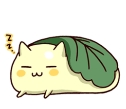 Japanese Sweets Cat (English Language) sticker #2858851