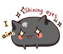 Japanese Sweets Cat (English Language) sticker #2858856