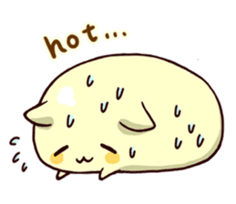 Japanese Sweets Cat (English Language) sticker #2858857